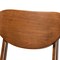 Baxton Studio Katya Mid-Century Modern Grey Fabric and Walnut Brown Finished Wood 2-Piece Counter Stool Set 183-11638-Zoro - alternate 7